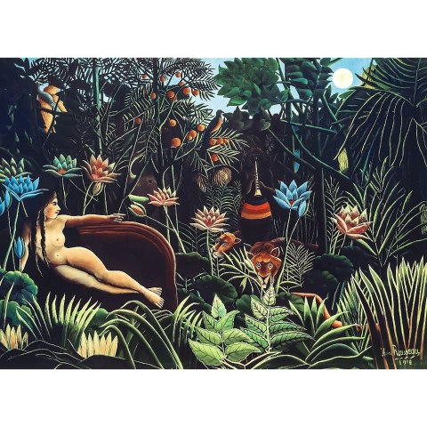 Puzzle drewniane 200 elementów Sen Henri Rosseau Puzzle drewniane 200 elementów Sen Henri Rosseau
