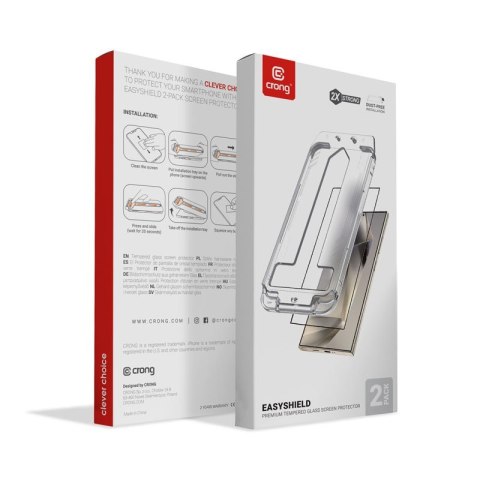 Szkło hartowane EasyShield 2-Pack - Samsung Galaxy S24 (2 sztuki) Szkło hartowane EasyShield 2-Pack - Samsung Galaxy S24 (2 sztuki)