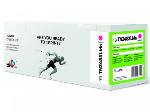 Toner do Brother TN248XLM TB-TN248XLMN 100% nowy magenta Toner do Brother TN248XLM TB-TN248XLMN 100% nowy magenta