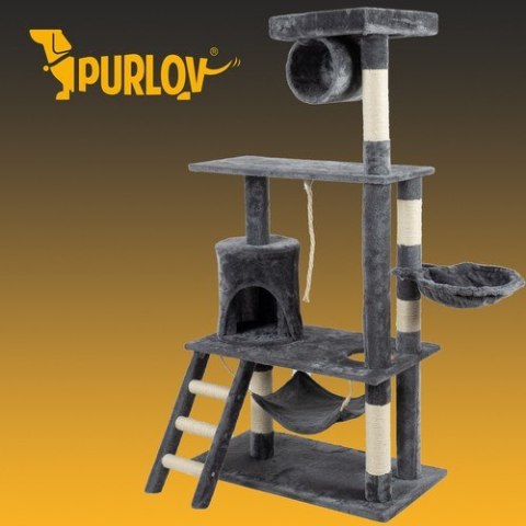 Drzewko dla kota 141cm szare Purlov 21713 Purlov