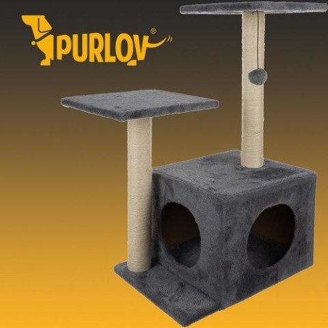 Drzewko dla kota 71cm szare Purlov 21712 Purlov