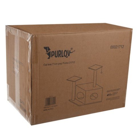 Drzewko dla kota 71cm szare Purlov 21712 Purlov