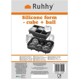 Forma silikonowa 2w1- kostki + kule Ruhhy 21270 Ruhhy