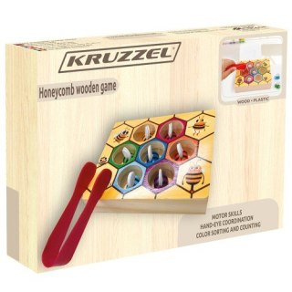 Gra drewniana "plaster miodu" Kruzzel 21910 Kruzzel