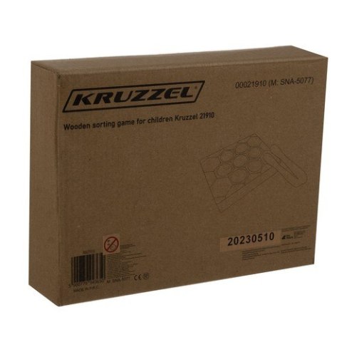 Gra drewniana "plaster miodu" Kruzzel 21910 Kruzzel Gra drewniana "plaster miodu" Kruzzel 21910 Kruzzel