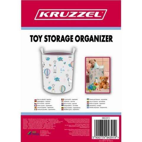 Kosz na zabawki- organizer Kruzzel 22013 Kruzzel