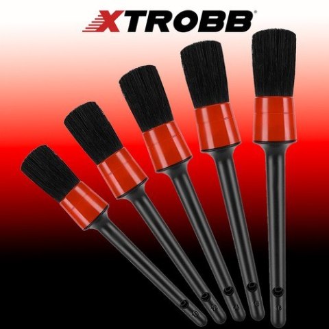 Pędzle detailingowe + ściereczka Xtrobb 21449 Xtrobb Pędzle detailingowe + ściereczka Xtrobb 21449 Xtrobb