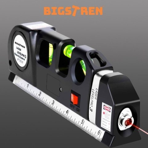 Poziomica laserowa z miarką 250cm Bigstren 21747 Bigstren