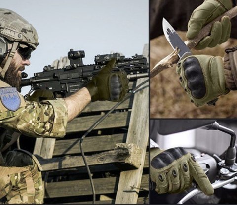 Rękawiczki taktyczne L- khaki Trizand 21771 Trizand Rękawiczki taktyczne L- khaki Trizand 21771 Trizand