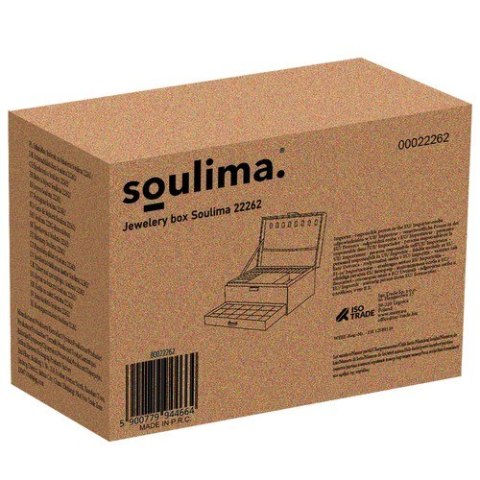 Szkatułka/ kuferek na biżuterie Soulima 22262 Soulima Szkatułka/ kuferek na biżuterie Soulima 22262 Soulima