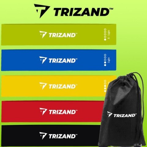 Zestaw gum do ćwiczeń- 5szt Trizand 21955 Trizand Zestaw gum do ćwiczeń- 5szt Trizand 21955 Trizand