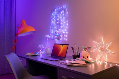 Inteligentne lampki dekoracyjne Strings USB-C (Candies) 100 LED RGB, perły, przezroczysty przewód, 6 m Inteligentne lampki dekoracyjne Strings USB-C (Candies) 100 LED RGB, perły, przezroczysty przewód, 6 m