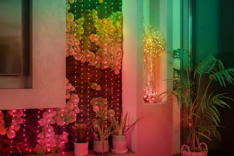 Inteligentne lampki dekoracyjne Strings USB-C (Candies) 100 LED RGB, perły, przezroczysty przewód, 6 m Inteligentne lampki dekoracyjne Strings USB-C (Candies) 100 LED RGB, perły, przezroczysty przewód, 6 m