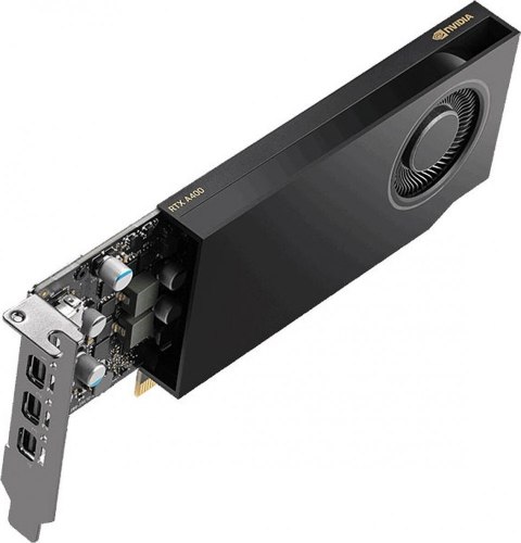 Karta graficzna Quadro A400 4GB GDDR6 VCNRTXA400-PB Karta graficzna Quadro A400 4GB GDDR6 VCNRTXA400-PB