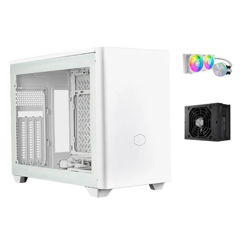 Obudowa NR200P V2 z oknem Biała Obudowa NR200P V2 z oknem Biała