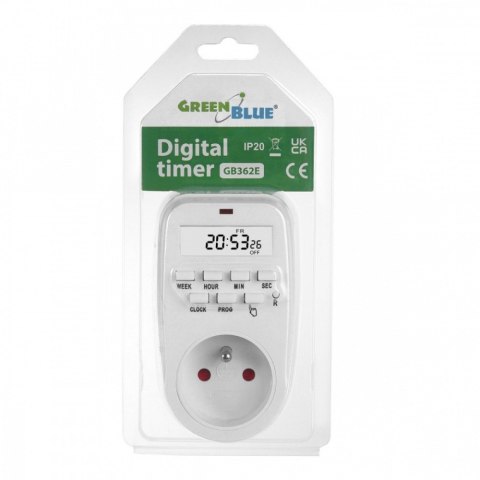 Włącznik czasowy timer cyfrowy GB362 E Włącznik czasowy timer cyfrowy GB362 E