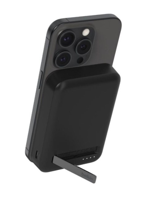 Powerbank ze standem 10000mAh Qi2 MagSafe Czarny