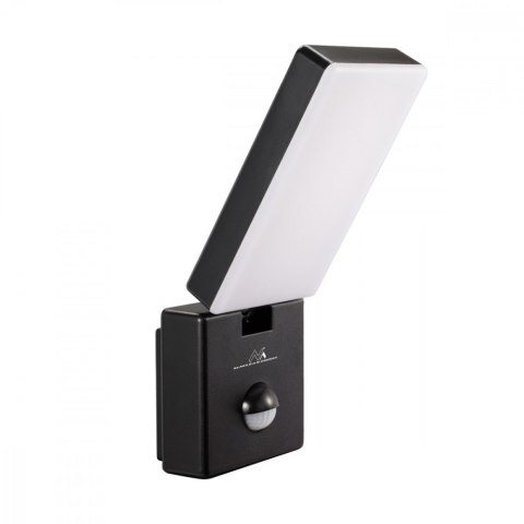 Lampa LED z czujnikiem ruchu MCE516 B 10W IP65 Lampa LED z czujnikiem ruchu MCE516 B 10W IP65