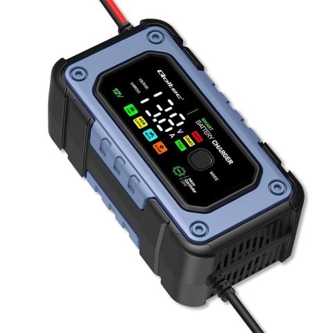 Prostownik do akumulatora z funkcją naprawy | Inteligentna mikroprocesorowa ładowarka | 12V | 7A | LED | 4 tryby Prostownik do akumulatora z funkcją naprawy | Inteligentna mikroprocesorowa ładowarka | 12V | 7A | LED | 4 tryby
