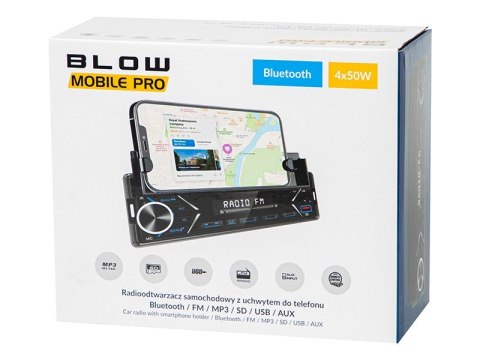Radio BLOW MOBILE PRO 1DIN uchwyt SMART Radio BLOW MOBILE PRO 1DIN uchwyt SMART