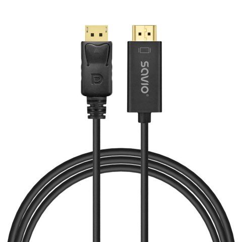 Kabel Display Port do HDMI 1,5m, CL-183 Kabel Display Port do HDMI 1,5m, CL-183