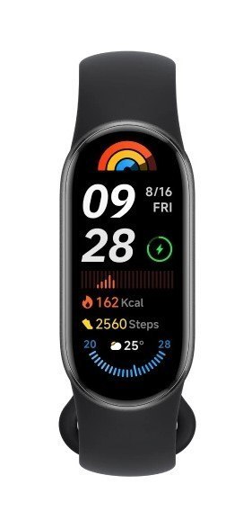 Opaska sportowa Smart Band 9 czarna Opaska sportowa Smart Band 9 czarna