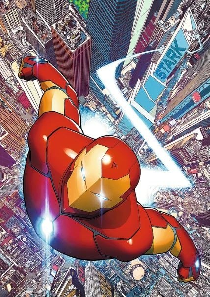 Puzzle 1000 elementów Premium Plus Quality Iron Man Puzzle 1000 elementów Premium Plus Quality Iron Man