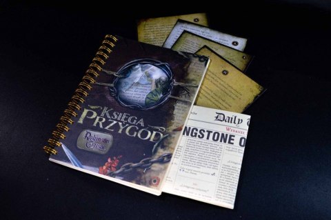 Gra Robinson Crusoe: Księga Przygód - rozszerzenie Gra Robinson Crusoe: Księga Przygód - rozszerzenie