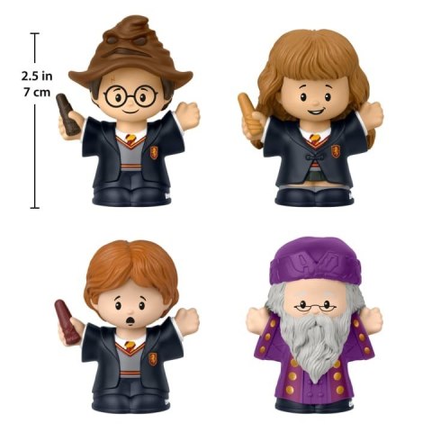 Zestaw figurek Little People Harry Potter 4-pak Kamień filozoficzny Zestaw figurek Little People Harry Potter 4-pak Kamień filozoficzny