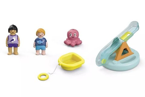 Zestaw z figurkami Junior Aqua 71 687 Pływająca wyspa ze zjeżdżalnią Zestaw z figurkami Junior Aqua 71 687 Pływająca wyspa ze zjeżdżalnią