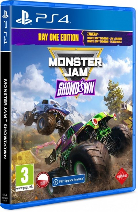 Gra PlayStation 4 Monster Jam Showdown D1 Gra PlayStation 4 Monster Jam Showdown D1