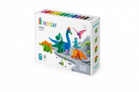 Masa plastyczna Hey Clay Zestaw Dinozaury Masa plastyczna Hey Clay Zestaw Dinozaury