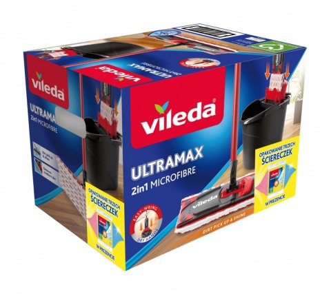 Mop Ultramax BOX + ściereczki Mop Ultramax BOX + ściereczki