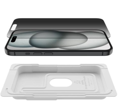 Szkło ochronne ScreenForce UltraFlass Privacy filter iPhone 15 Pro Szkło ochronne ScreenForce UltraFlass Privacy filter iPhone 15 Pro