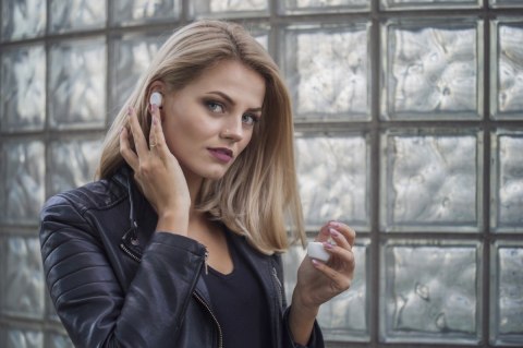 Słuchawki bluetooth douszne SEP 510BT WH TWS Słuchawki bluetooth douszne SEP 510BT WH TWS
