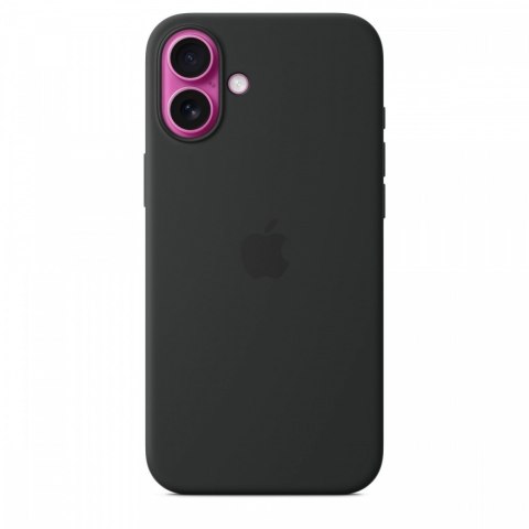 Etui silikonowe z MagSafe do iPhonea 16 Plus - czarne Etui silikonowe z MagSafe do iPhonea 16 Plus - czarne