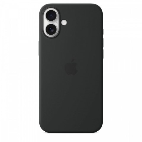Etui silikonowe z MagSafe do iPhonea 16 Plus - czarne Etui silikonowe z MagSafe do iPhonea 16 Plus - czarne