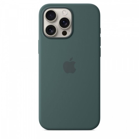 Etui silikonowe z MagSafe do iPhonea 16 Pro Max - górskie jezioro Etui silikonowe z MagSafe do iPhonea 16 Pro Max - górskie jezioro