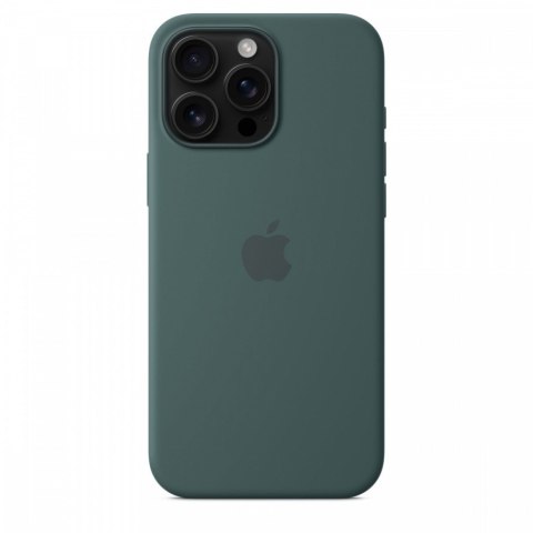 Etui silikonowe z MagSafe do iPhonea 16 Pro Max - górskie jezioro Etui silikonowe z MagSafe do iPhonea 16 Pro Max - górskie jezioro