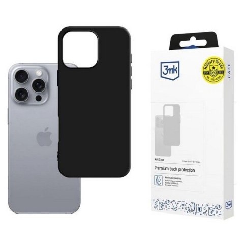 Matt Case iPhone 16 Pro 6,3 Czarne Matt Case iPhone 16 Pro 6,3 Czarne
