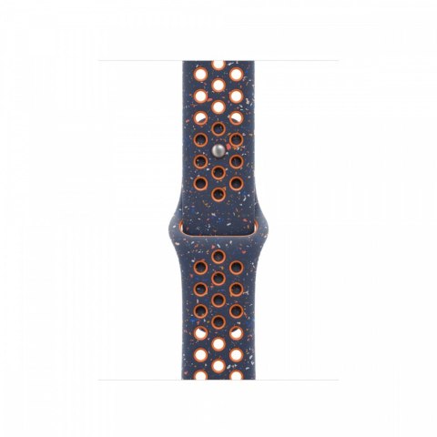 Pasek sportowy Nike w kolorze błękitnego płomienia do koperty 42 mm - rozmiar M/L Pasek sportowy Nike w kolorze błękitnego płomienia do koperty 42 mm - rozmiar M/L