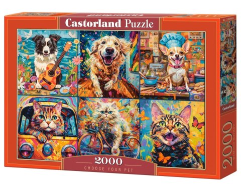 Puzzle 2000 elementów Pieski Kotki Zwierzątka domowe Puzzle 2000 elementów Pieski Kotki Zwierzątka domowe