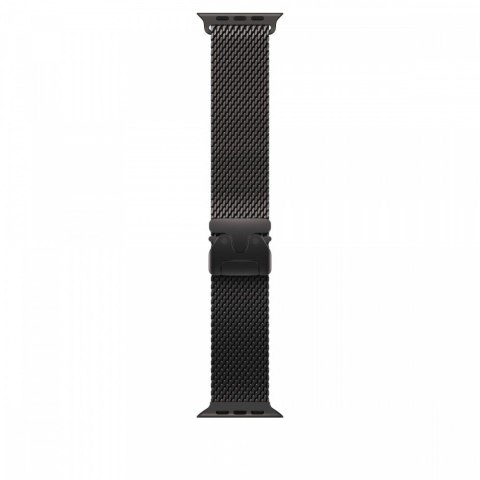 Bransoleta mediolańska z tytanu w kolorze czarnym do koperty 49 mm - rozmiar L Bransoleta mediolańska z tytanu w kolorze czarnym do koperty 49 mm - rozmiar L
