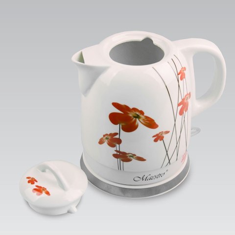Ceramiczny czajnik elektryczny 1,5l 1200W MR-066-RED Ceramiczny czajnik elektryczny 1,5l 1200W MR-066-RED