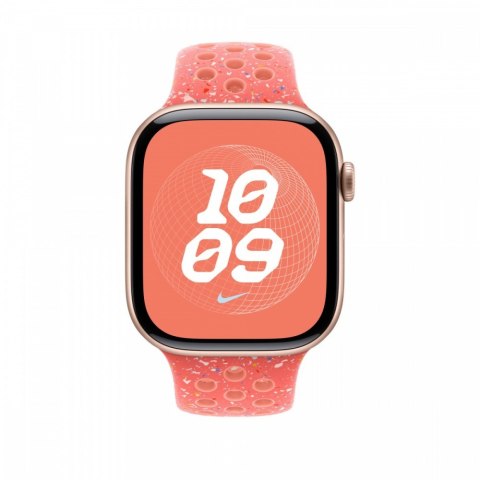 Pasek sportowy Nike w kolorze magicznego bursztynu do koperty 46 mm - rozmiar M/L Pasek sportowy Nike w kolorze magicznego bursztynu do koperty 46 mm - rozmiar M/L