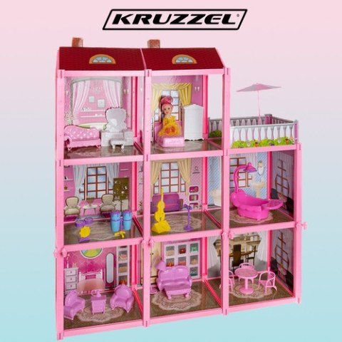 Domek dla lalek Kruzzel 65 cm Kruzzel Domek dla lalek Kruzzel 65 cm Kruzzel