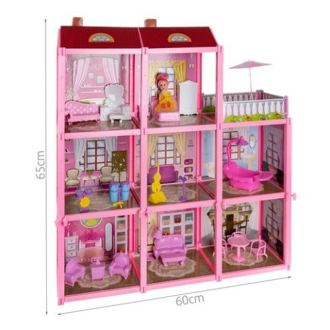 Domek dla lalek Kruzzel 65 cm Kruzzel Domek dla lalek Kruzzel 65 cm Kruzzel