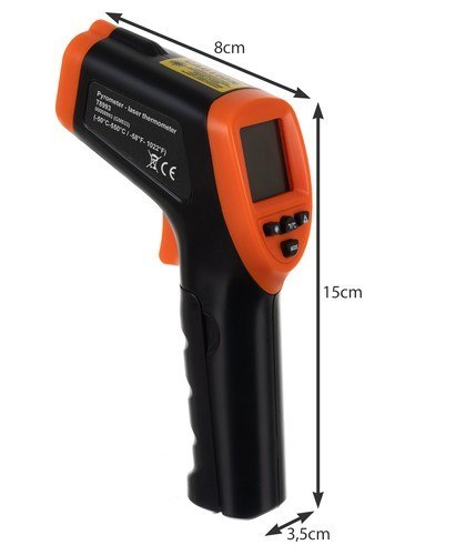 Pirometr - termometr laserowy 21263 Bigstren Pirometr - termometr laserowy 21263 Bigstren