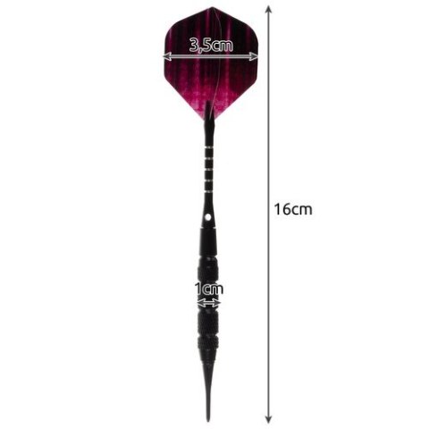 Rzutki dart zestaw 12szt + akcesoria Trizand 21629 Trizand Rzutki dart zestaw 12szt + akcesoria Trizand 21629 Trizand