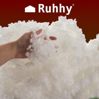 Sztuczny Śnieg Sypki Ozdobny Dekoracyjny Puch do Dekoracji na Święta 1 kg Ruhhy